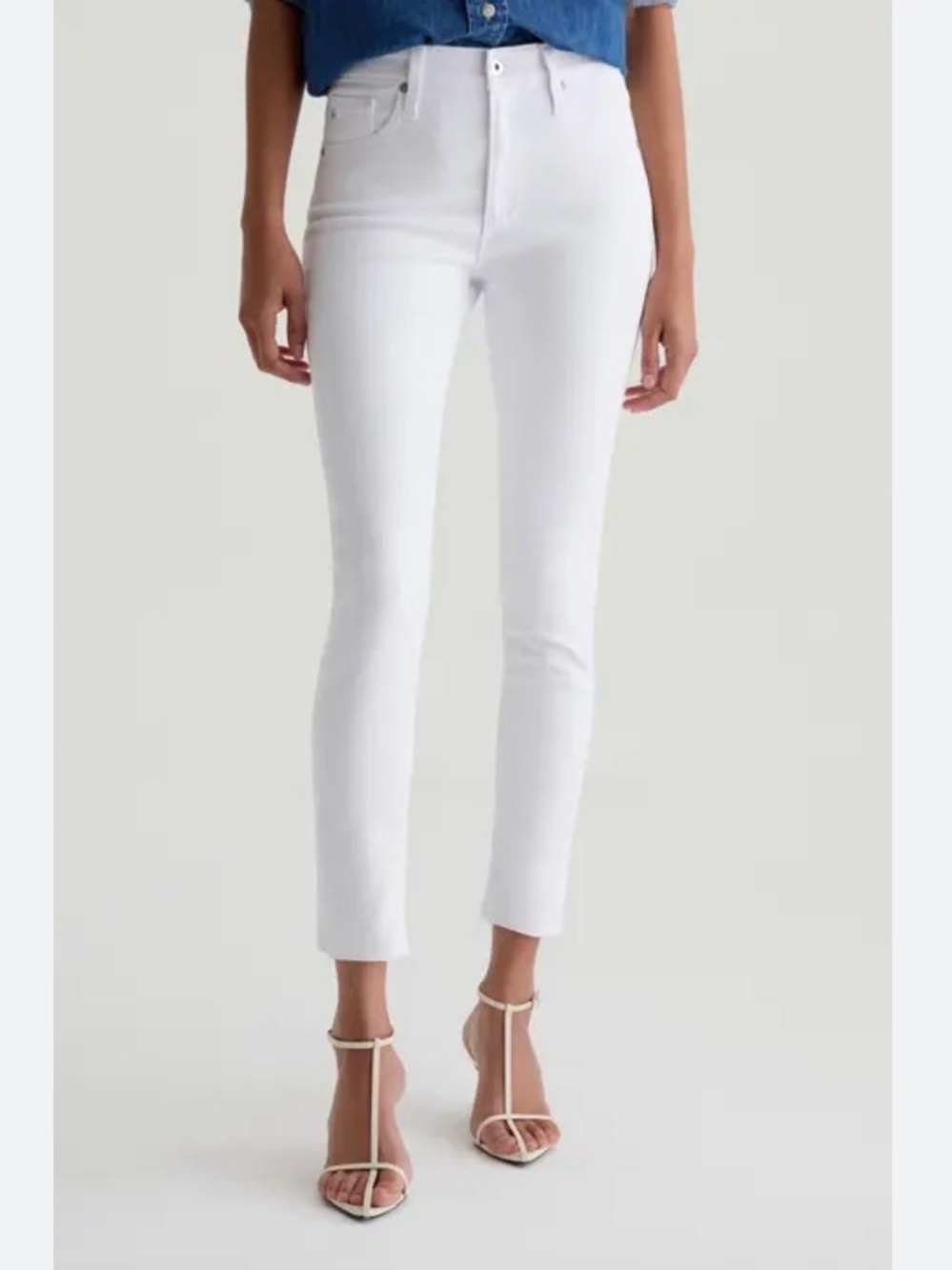 AG for Anthropologie The High Rise Abbey Ankle